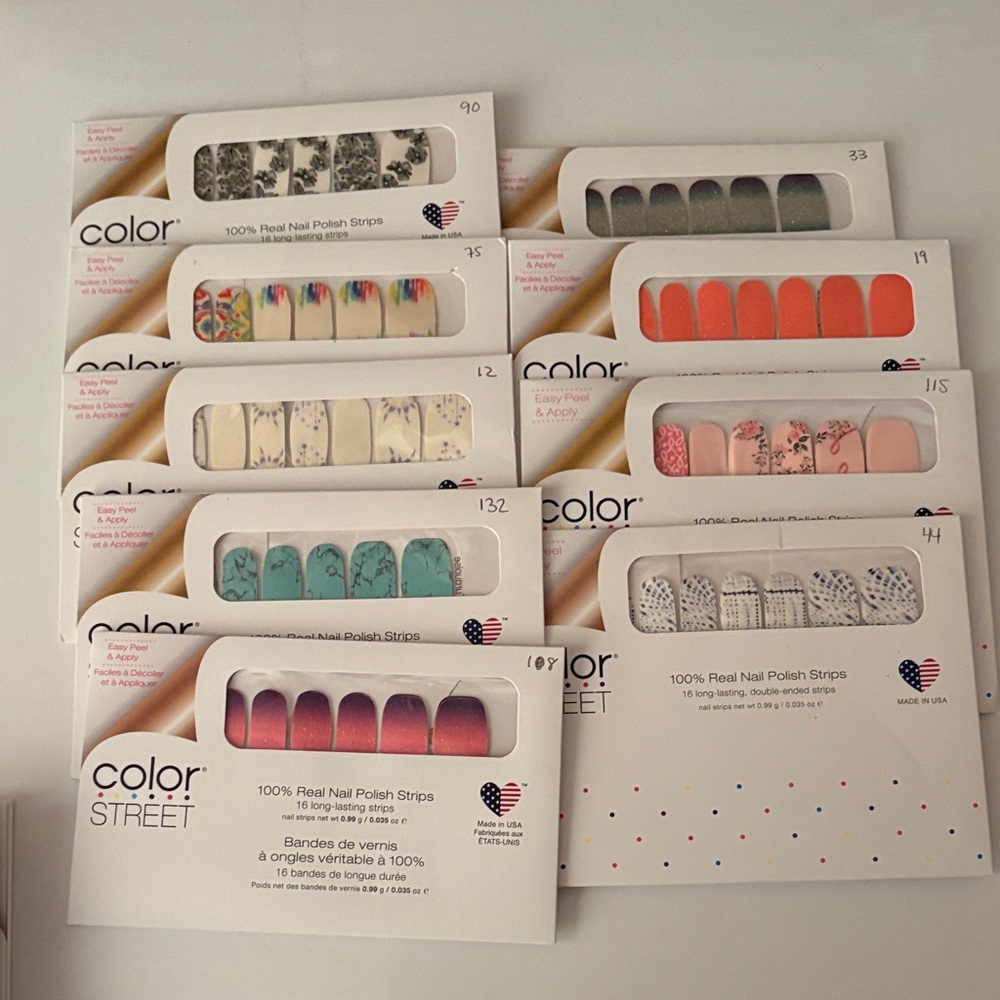 Color Street Press-On Nails - Vibrant Collection